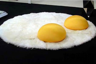 鸡蛋地毯图片
