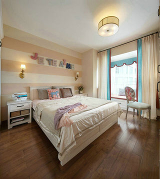 轻法式风格浪漫温馨主卧室装修效果图