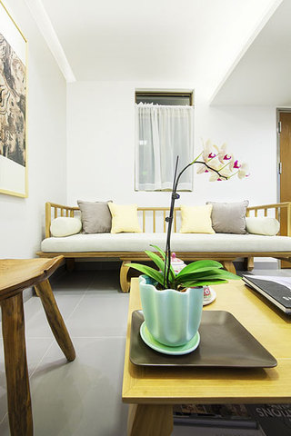 中式风格超小户型客厅装修图片