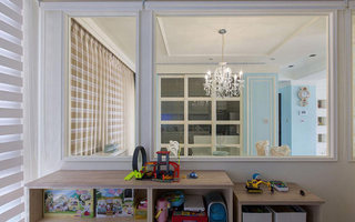 140平米儿童游戏室窗户效果图