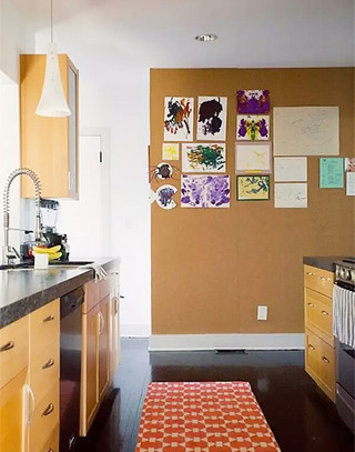 厨房软木背景墙装修效果图大全