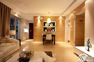 欧式风格公寓温馨富裕型效果图