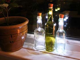 手动点亮空间  10个DIY瓶子灯设计图片