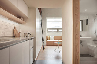 22平米超小公寓厨房装修图