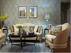 满眼的舒适感 古典美式风格公寓装修图