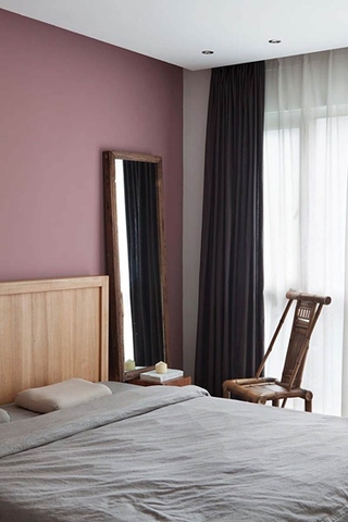 原木风简约风格装修 让你的家个性有韵味卧室效果图