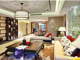 东南亚风格三居室装修  异域情调引人注目