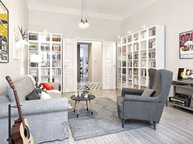 北欧风格小户型公寓装修 幸福家居空间