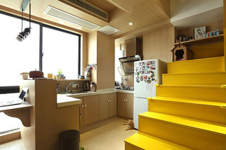 35平loft装修厨房效果图