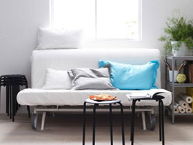 10个创意沙发床效果图 小户型巧妙省空间