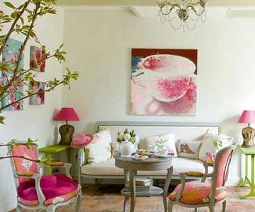 简欧沙发背景墙效果图  追求家装个性风格