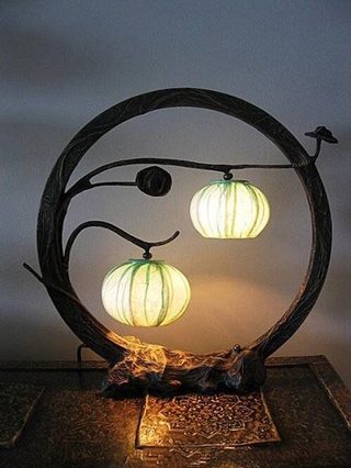 中式灯具设计布置图片