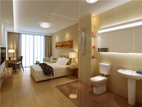 卧室带卫生间效果图   卧室带卫生间最潮设计