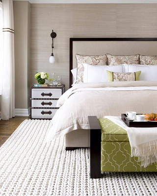 舒适卧室地毯效果图设计