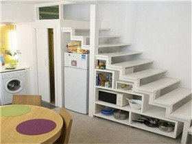 楼梯设计效果图 适合小户型的楼梯设计
