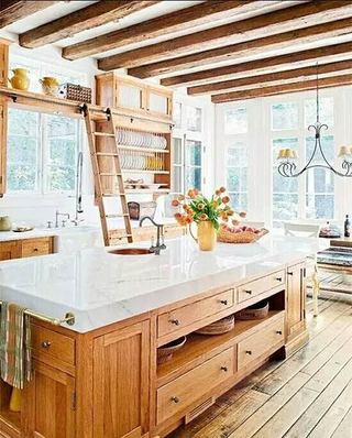木质厨房吊顶图片设计