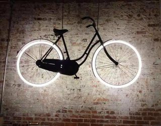 自行车背景灯设计平面图
