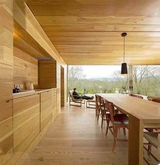木色系厨房设计图片