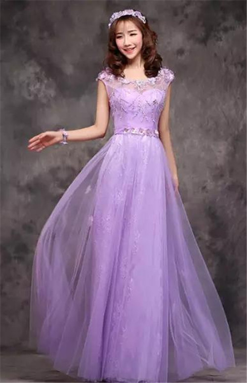 紫色婚纱礼服_婚纱礼服(2)