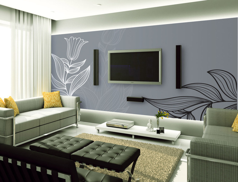 现代简约风格背景墙 一起体验创意无限的家居艺术 