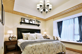 130平法式风格四居卧室设计