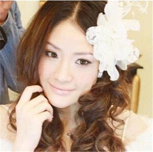 新娘婚纱发型_韩式新娘婚纱发型图片