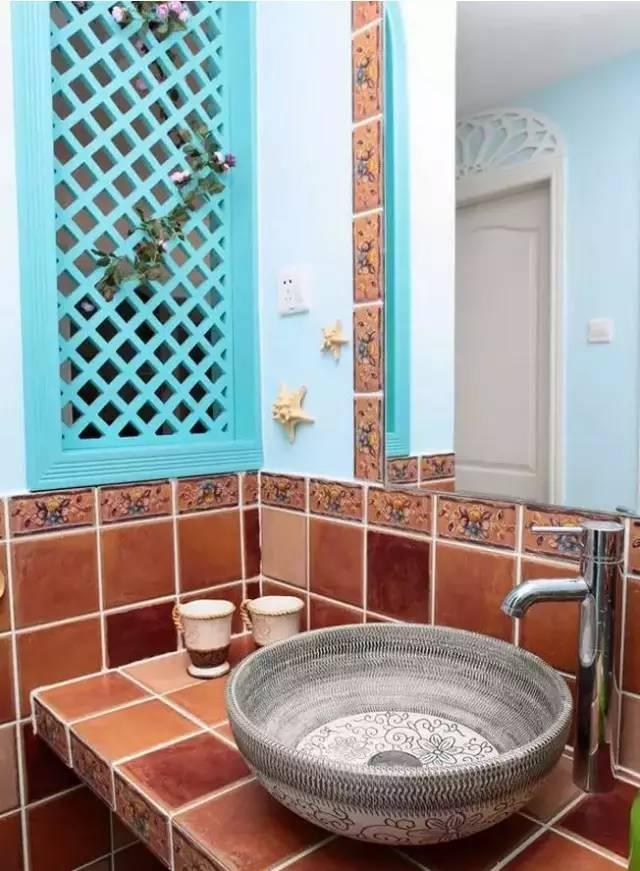 用红砖砌的洗面台，秒杀邻居家几千块的浴室柜！