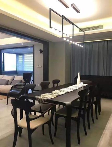 ,餐厅,餐厅背景墙,餐厅灯