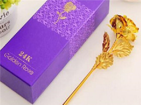 金箔玫瑰是什么材质   金箔玫瑰代表什么含义