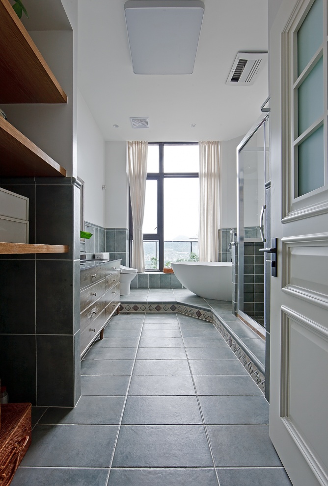 三居室北欧风格卫生间装修效果图