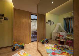 现代简约风格三居儿童房装修效果图