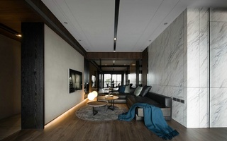 现代风三居客厅装修设计效果图
