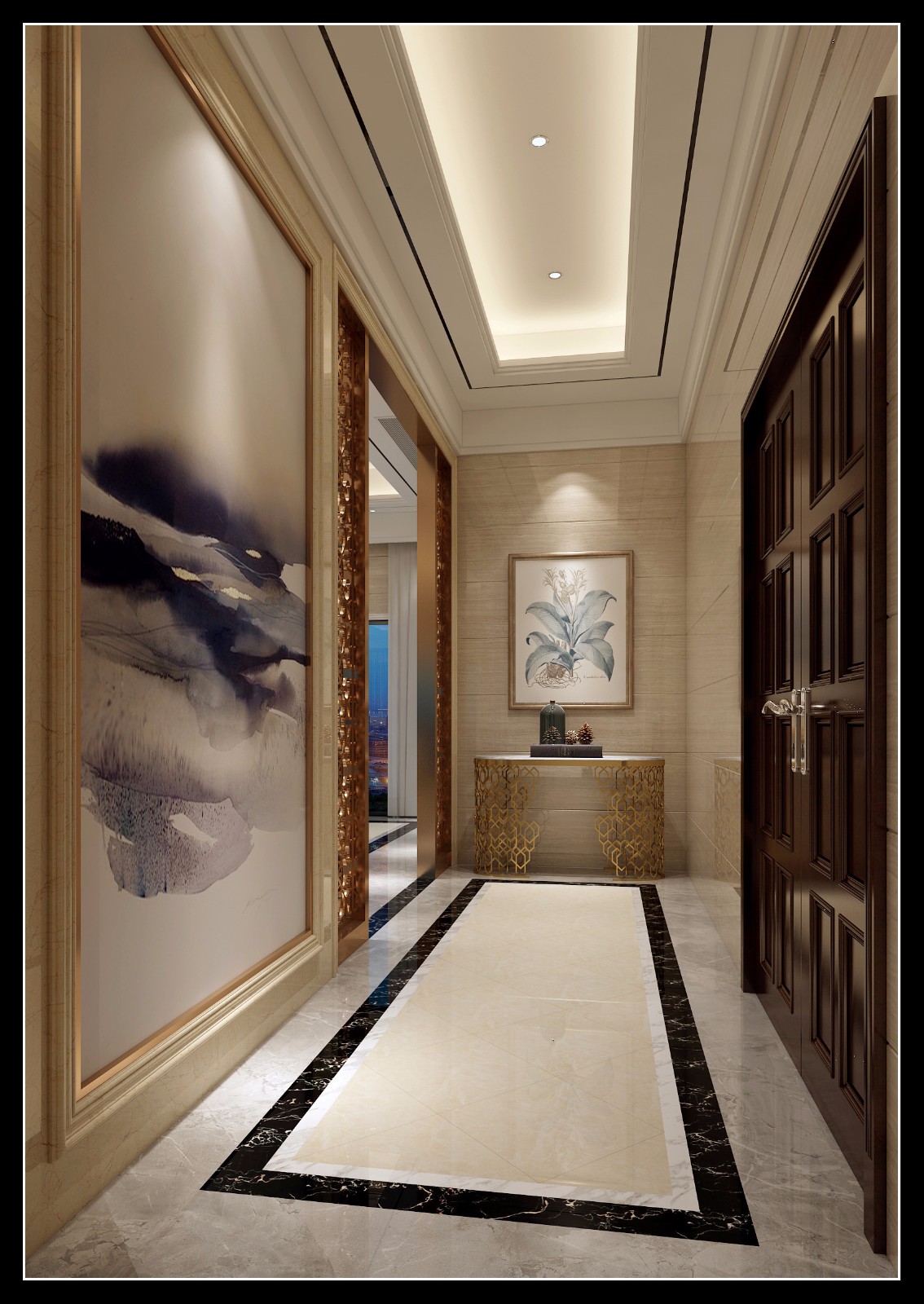 北京市爱这城157平米欧式四居 - 欧式风格四室一厅装修效果图 - 2031465设计效果图 - 每平每屋·设计家