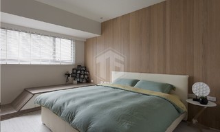 现代复式北欧风卧室装修效果图
