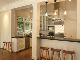 开放式厨房装修风格设计要点  开放式厨房装修让家更有逼格