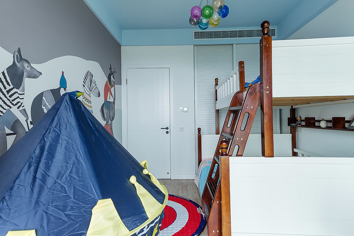 北欧清新二居室儿童房装修效果图