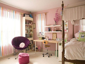 女孩卧室装修效果图 打造风格独特的女孩卧室