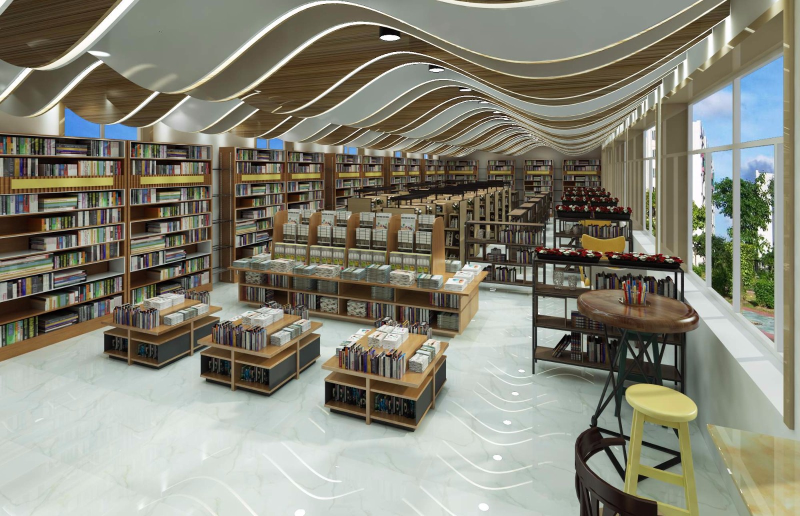 书店,100万以上,140-200平米,客厅
