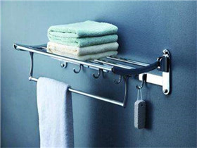 浴巾架安装在什么位置  浴巾架怎么安装