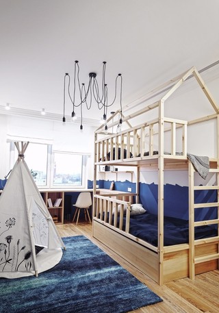 现代风三居室儿童房装修效果图