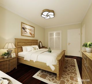温馨美式卧室装修效果图