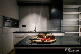 轻工业风格公寓厨房装修效果图