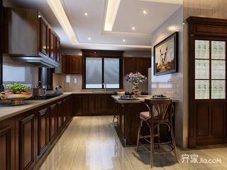 360平欧式风格别墅厨房装修效果图