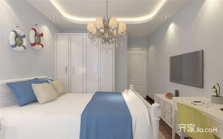 地中海风格两居卧室装修效果图
