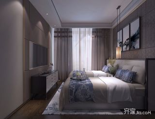 350平米中式别墅卧室装修搭配图