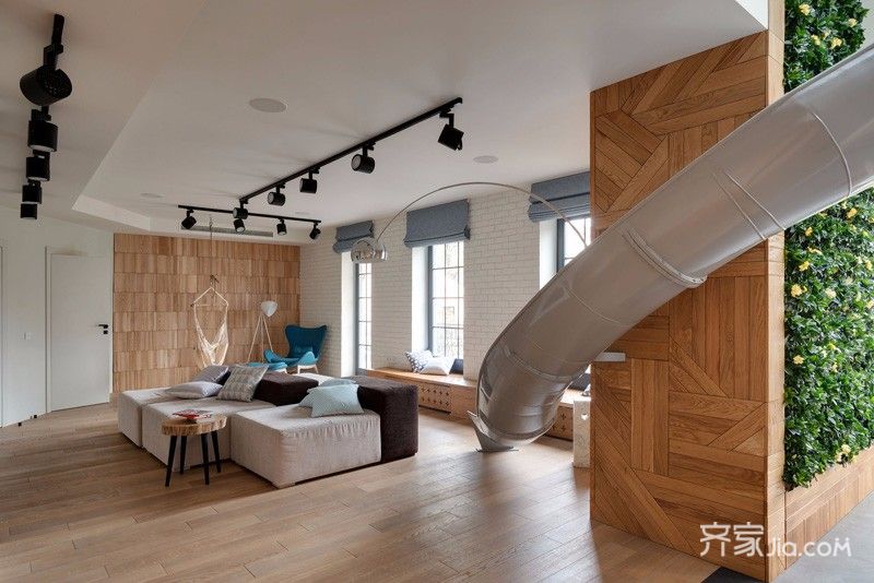 小户型装修,40平米装修,公寓装修,客厅,loft风格