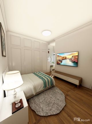 小户型现代简约风格卧室装修效果图