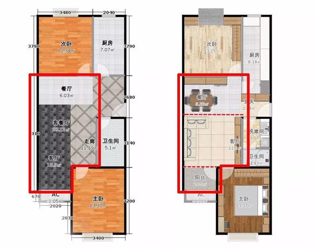 2018最流行的新房客厅装修，看完设计师这4款效果图表示回家砸墙