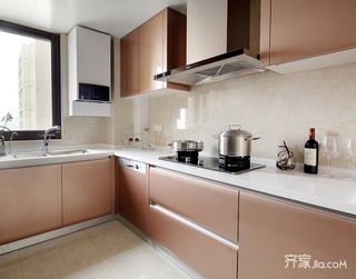 125平简约中式三居厨房装修效果图