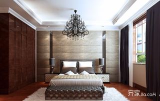 新古典欧式别墅卧室装修设计图